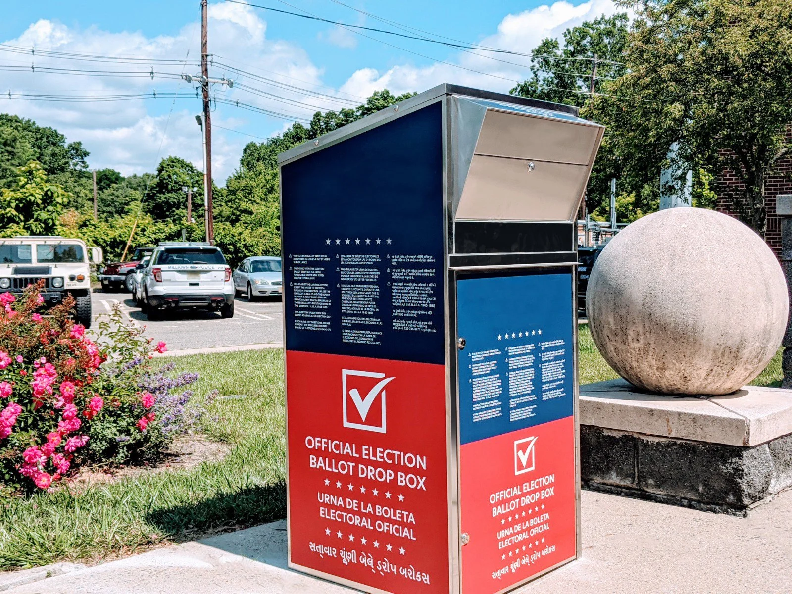 Don't wait: return your mail-in ballot today! You can put a stamp on it and place it in the mail or drop it off at one of the many secure ballot dropboxes in Atlantic County. Find a dropbox near you: atlanticdemocrats.com/vbm.