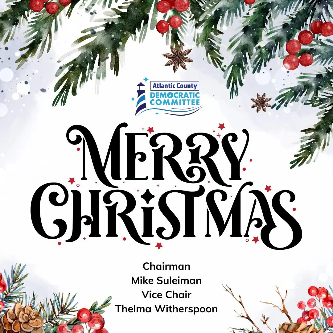 Merry Christmas from the Atlantic County Democratic Committee!