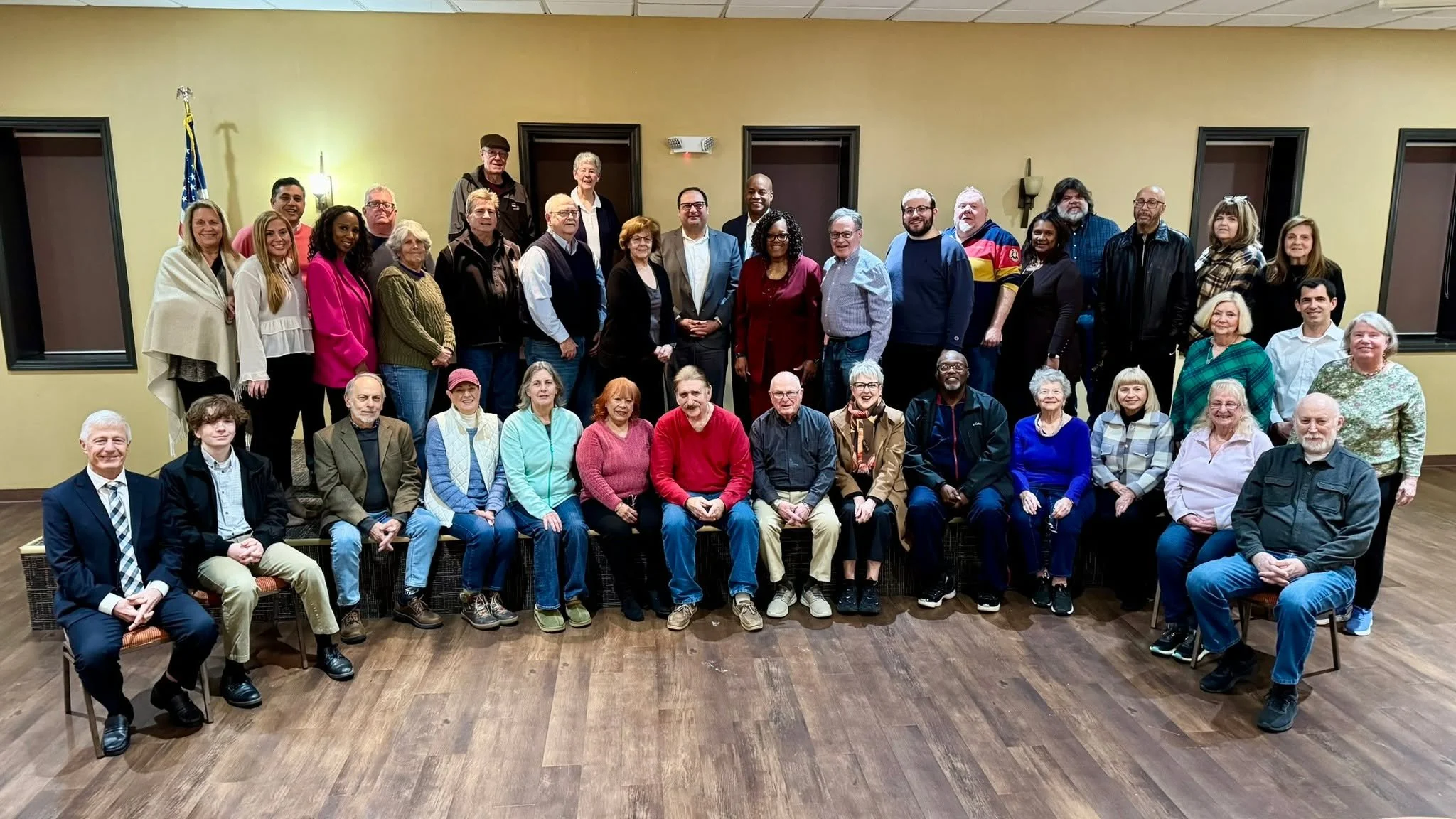 Packed house for our county committee meeting Monday evening which featured a congressional candidates forum with Tim Alexander, Terri Reese, and Bayly Winder. We'll see you at the 51st Annual Atlantic County Democratic Convention on March 8!