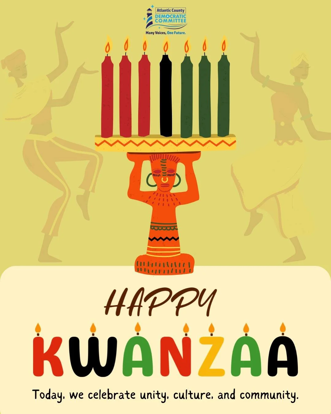 Happy Kwanzaa to our neighbors and friends across Atlantic County! 🕯️✨