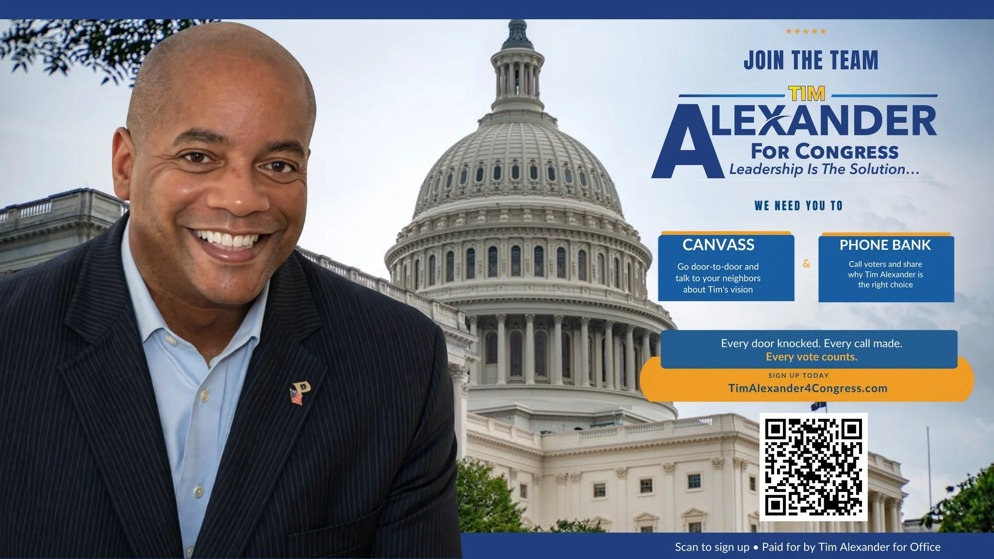 Vote by Mail ballots will start going out tomorrow. Get involved with the primary election campaign to support @timalexandernj02 and our entire slate of endorsed candidates: 
✅Senator @corybooker 
✅Tim Alexander for Congress
✅Lisa Bender for County C