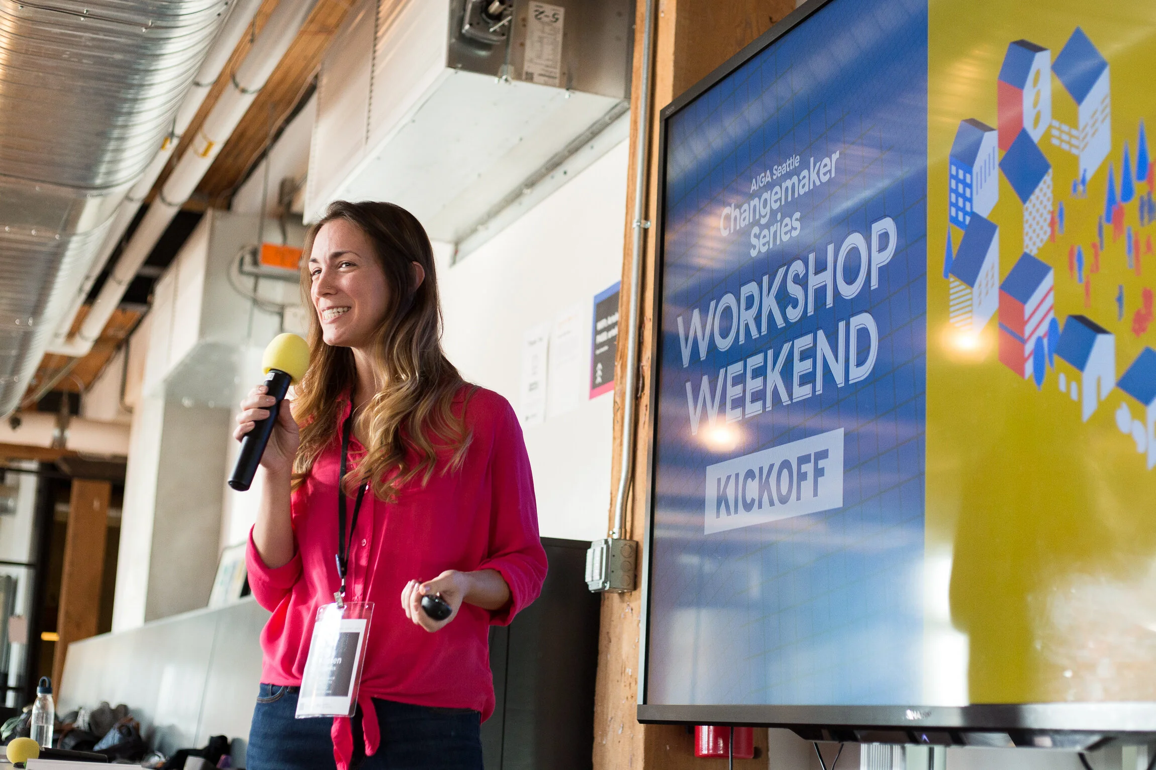 Introducing the Workshop Weekend event for the 2019 Changemaker Series cohort.