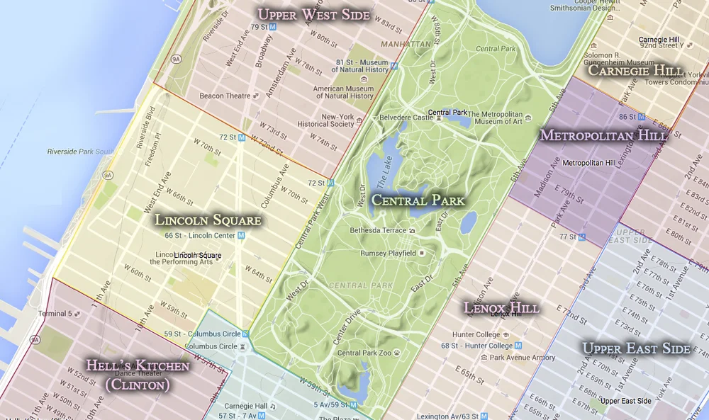 Lincoln Center Nyc Map Lincoln Square — Cityneighborhoods.nyc