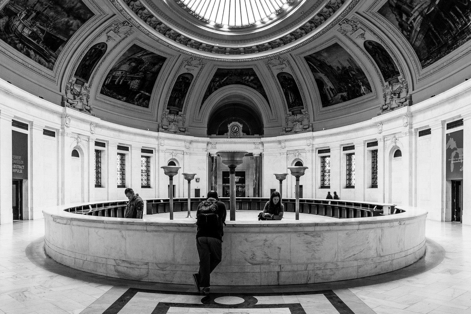 US Custom House Atrium