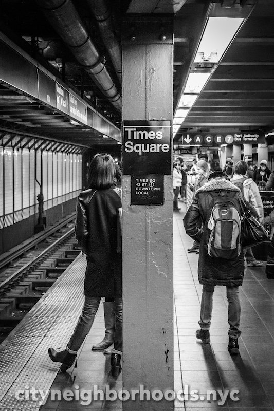 Times Square 1-2-3 Station