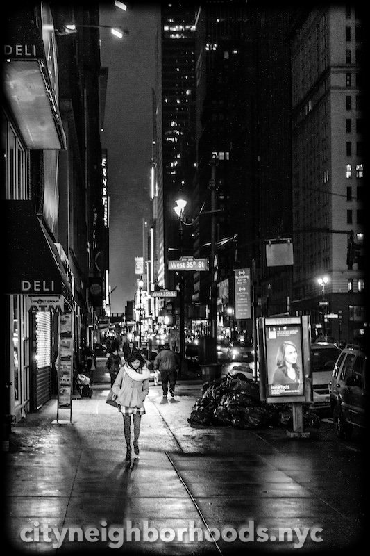 Walking In New York