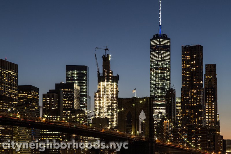 Brooklyn Bridge and WTC