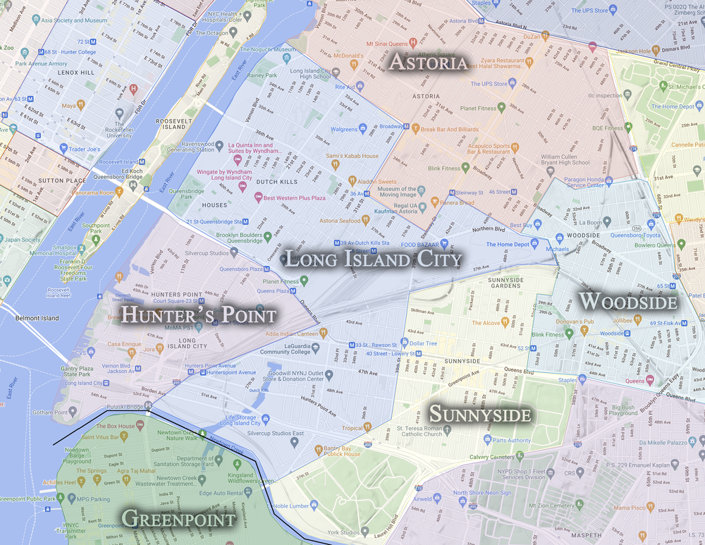 Map Of Long Island Neighborhoods