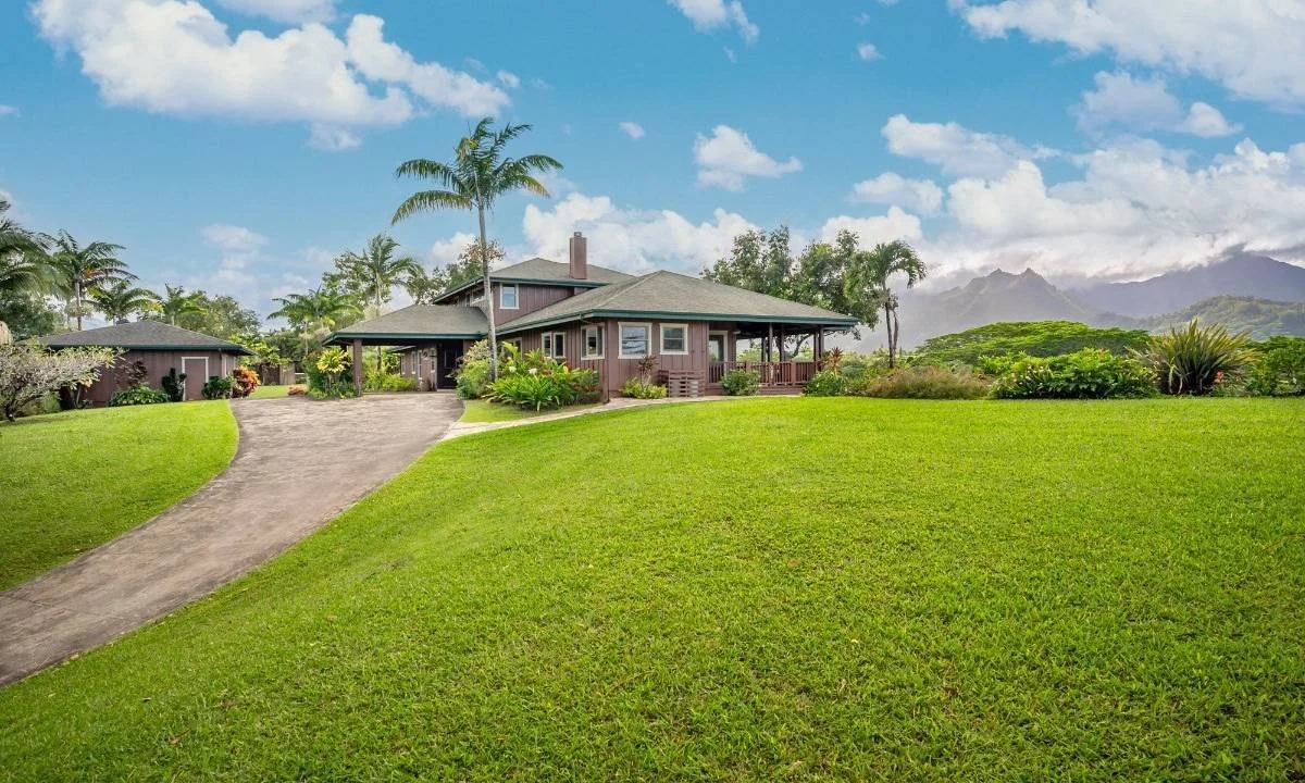 New Listing: Custom Estate in Kauai, 9.102-Acres / 2 House Sites