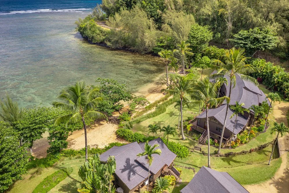 Contemporary Beachfront Estate on Kauai’s North Shore