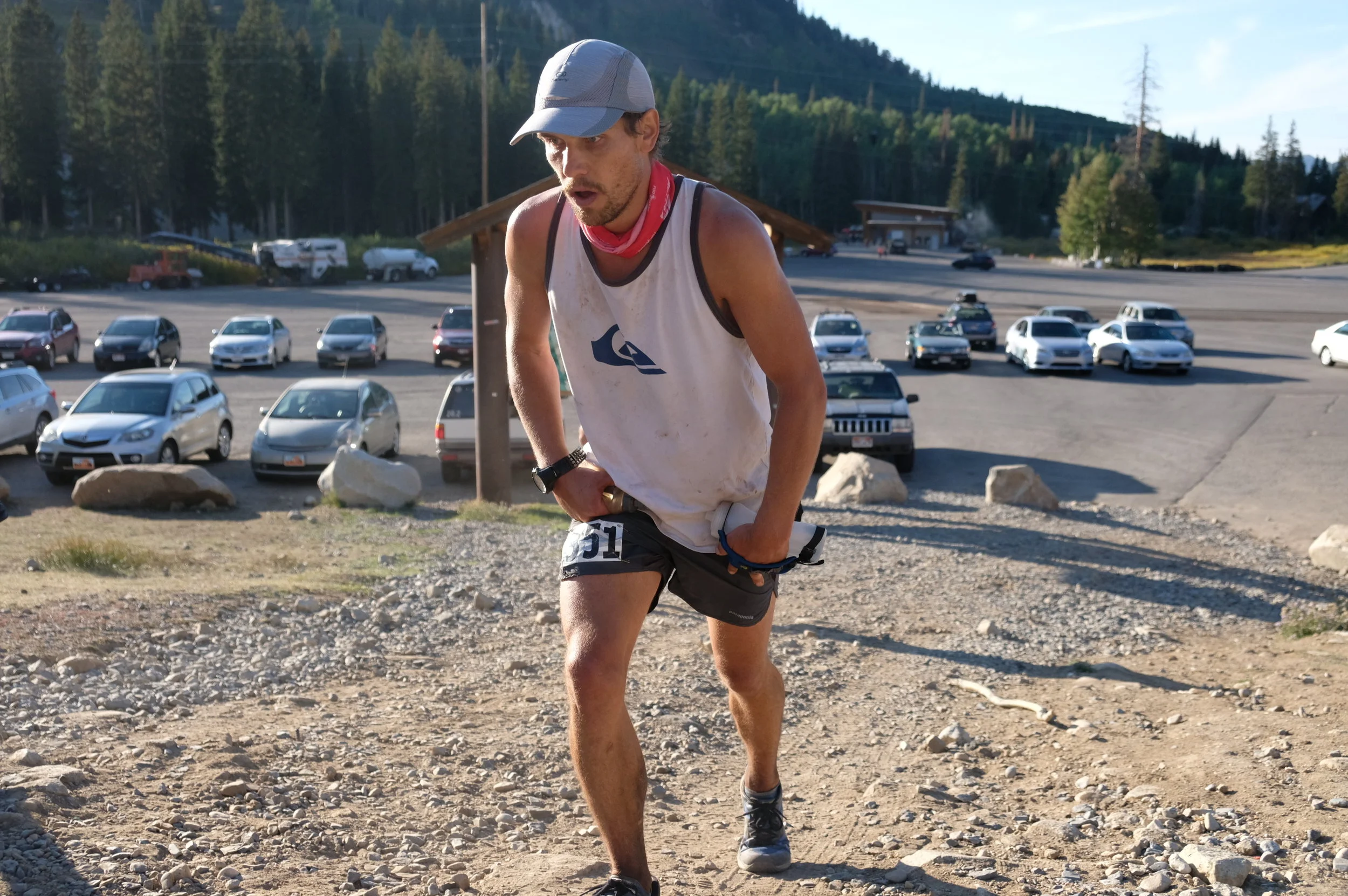 Arriving at Brighton (mile 67)