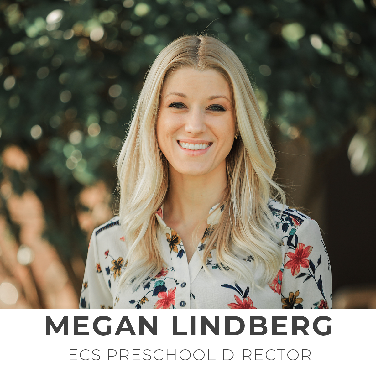 Megan Lindberg, ECS Preschool Director