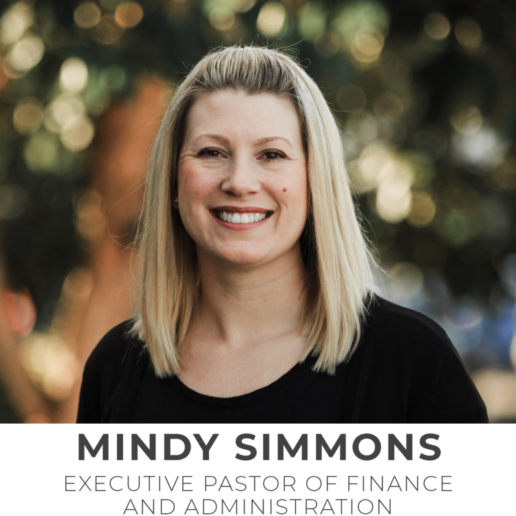 Mindy Simmons, Executive Pastor of Finance and Administration