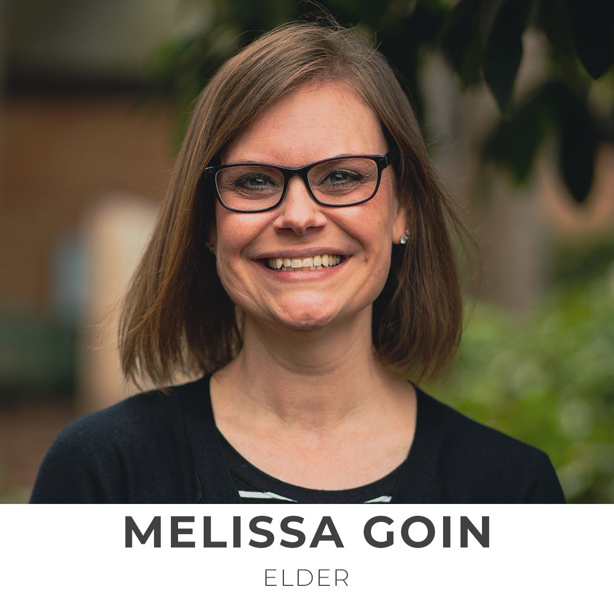 Melissa Goin, Elder