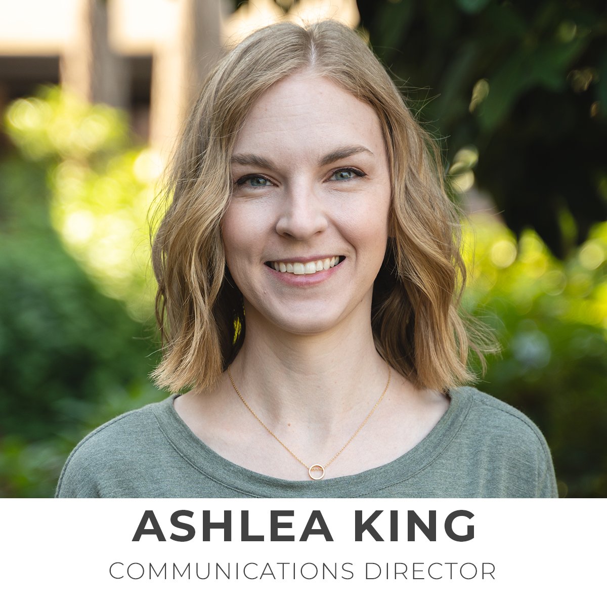 Ashlea King, Communications Director