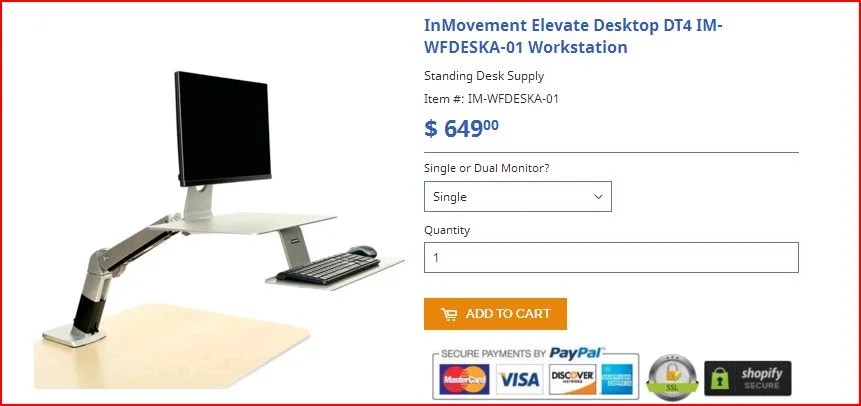 Example of how much one costs...