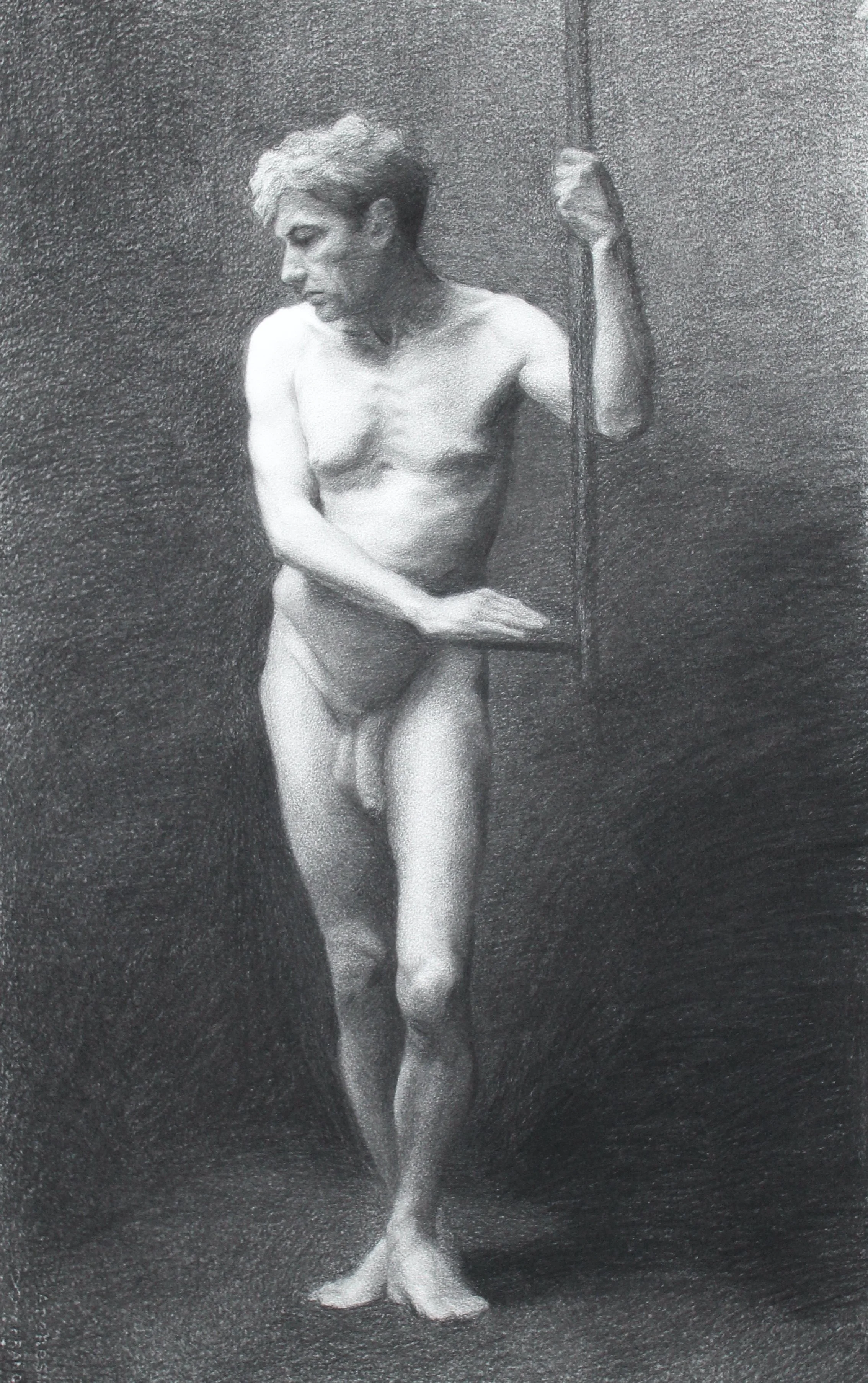  Figure 12. Charcoal on paper. 23x30” 
