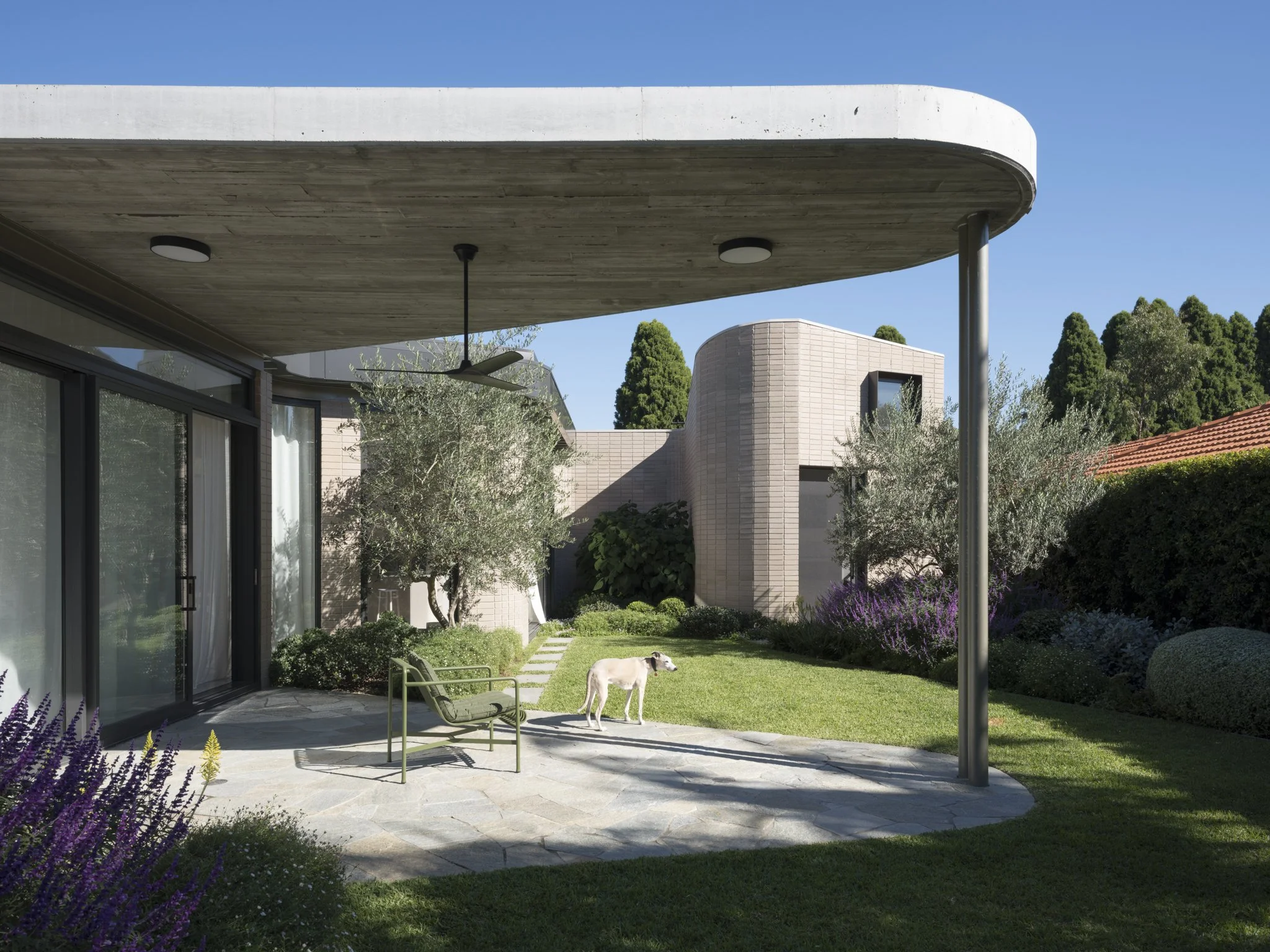 Curvy Brick House