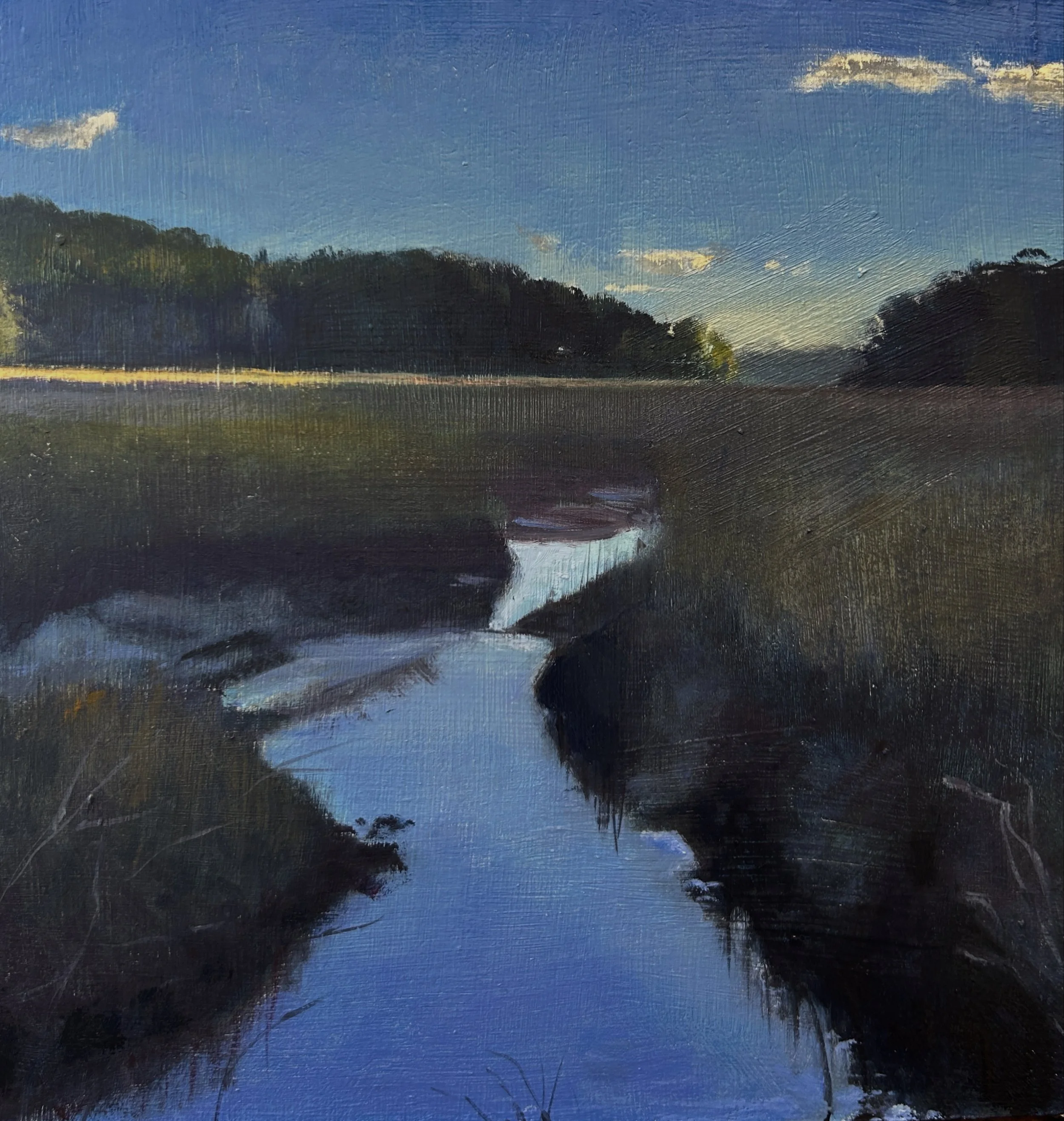 Arrowsic Marsh at Dusk