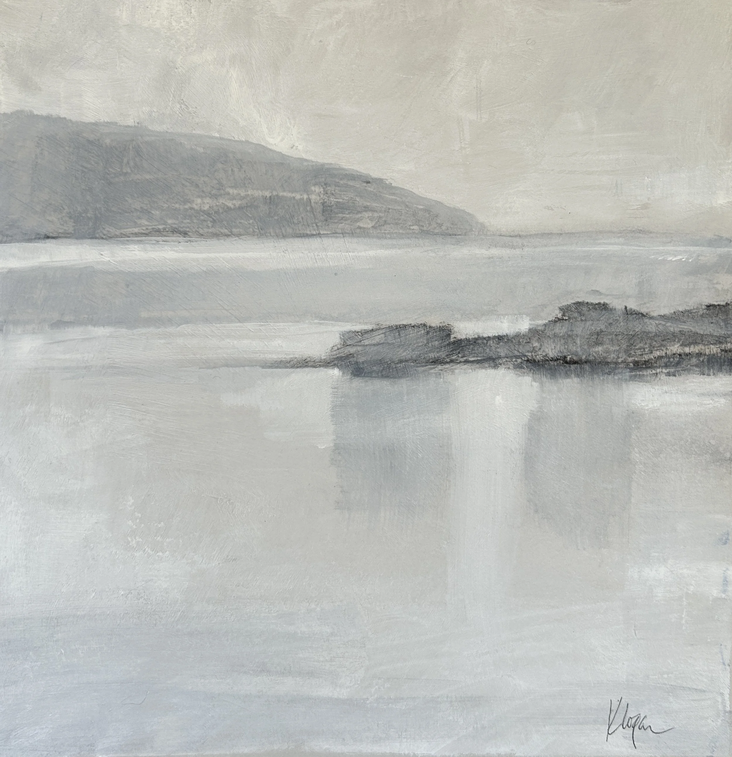 Foggy Island Morning