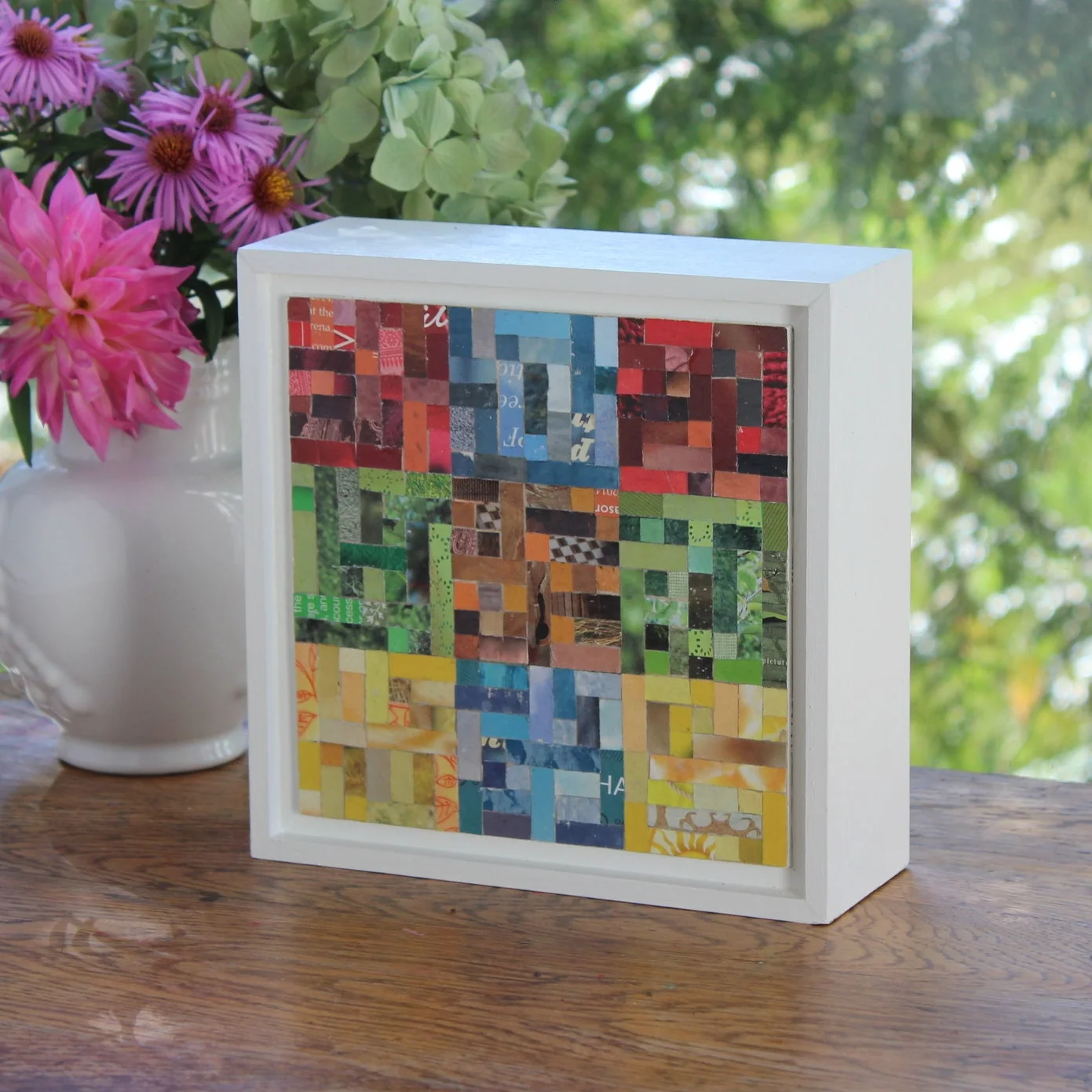 "Color Love" collage by Cornelia Bremer Smith