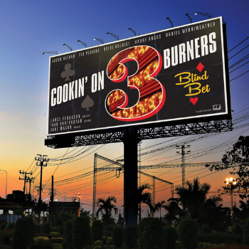101. COOKIN' ON 3 BURNERS - 'Blind Bet' Freestyle CD/LP FSCRCD105 (Freestyle) UK 2014 1. Skeletor 2. Flat On My Back {feat. Tex Perkins} 3. You Got The Better Of Me {feat. Jason Heerah} 4. Losin Streak {feat. Daniel Merriweather} 5. Blind Bet 6. Last Man Standing {feat. Harry Angus} 7. The Spanish Job 8. Chew You Up feat. Kylie Auldist 9. The Vanished 10. Mind Made Up feat. Kylie Auldist 11. Of Dice & Men