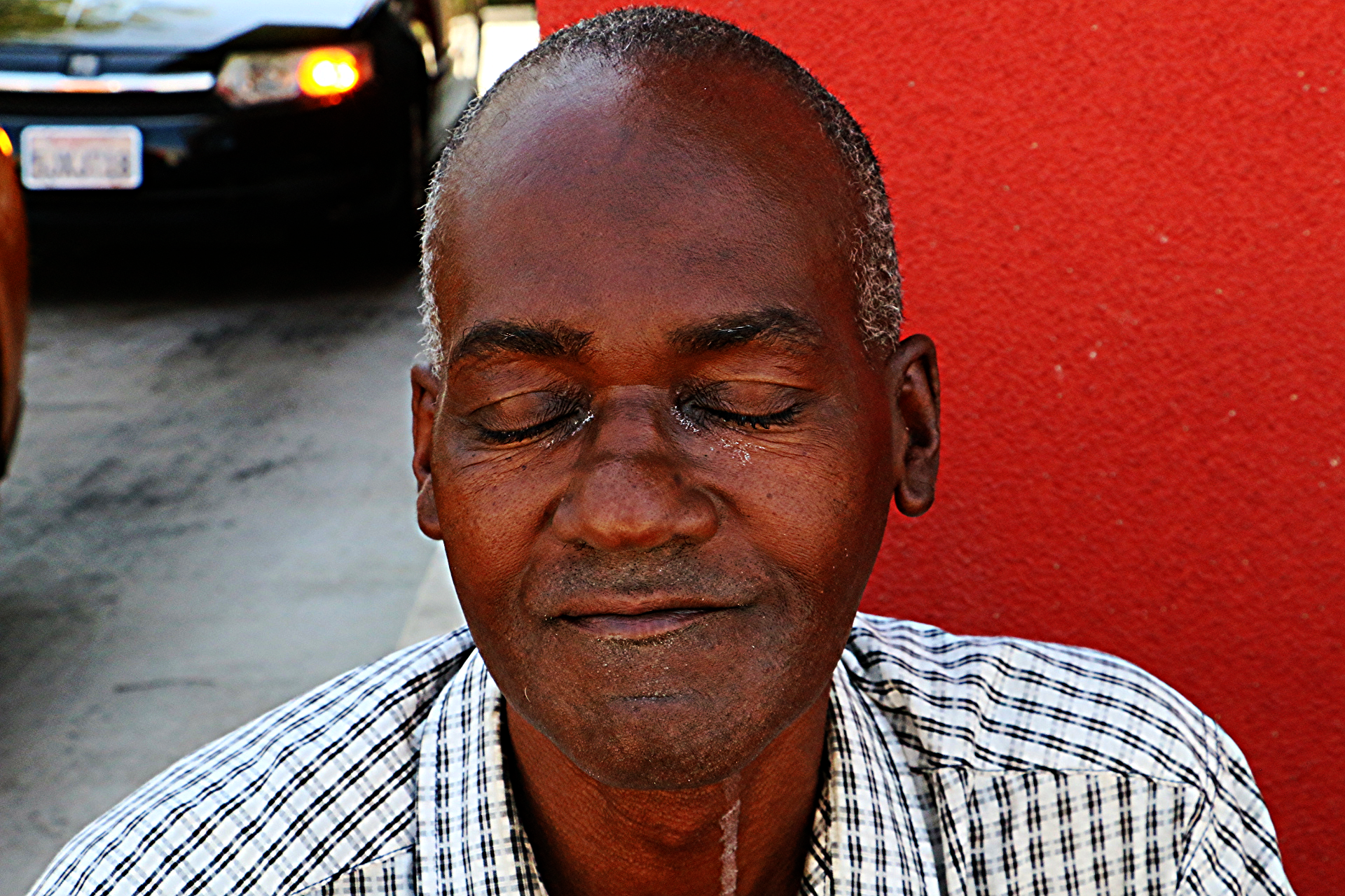 I've been on the streets for 15 years. My main problems were alcohol and drugs. But I'm cleaning myself up now. Getting myself in a shelter. Getting myself a job. Change is going to happen.