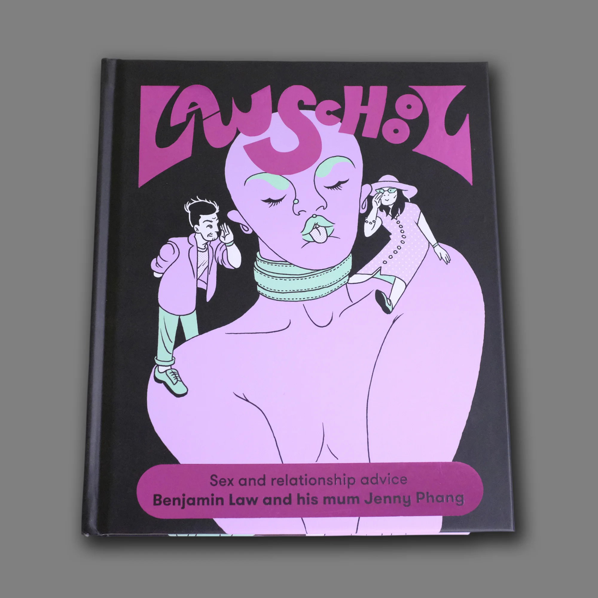 Out now:  Law School: Sex and Relationship Advice by Benjamin Law and his mum Jenny Phang