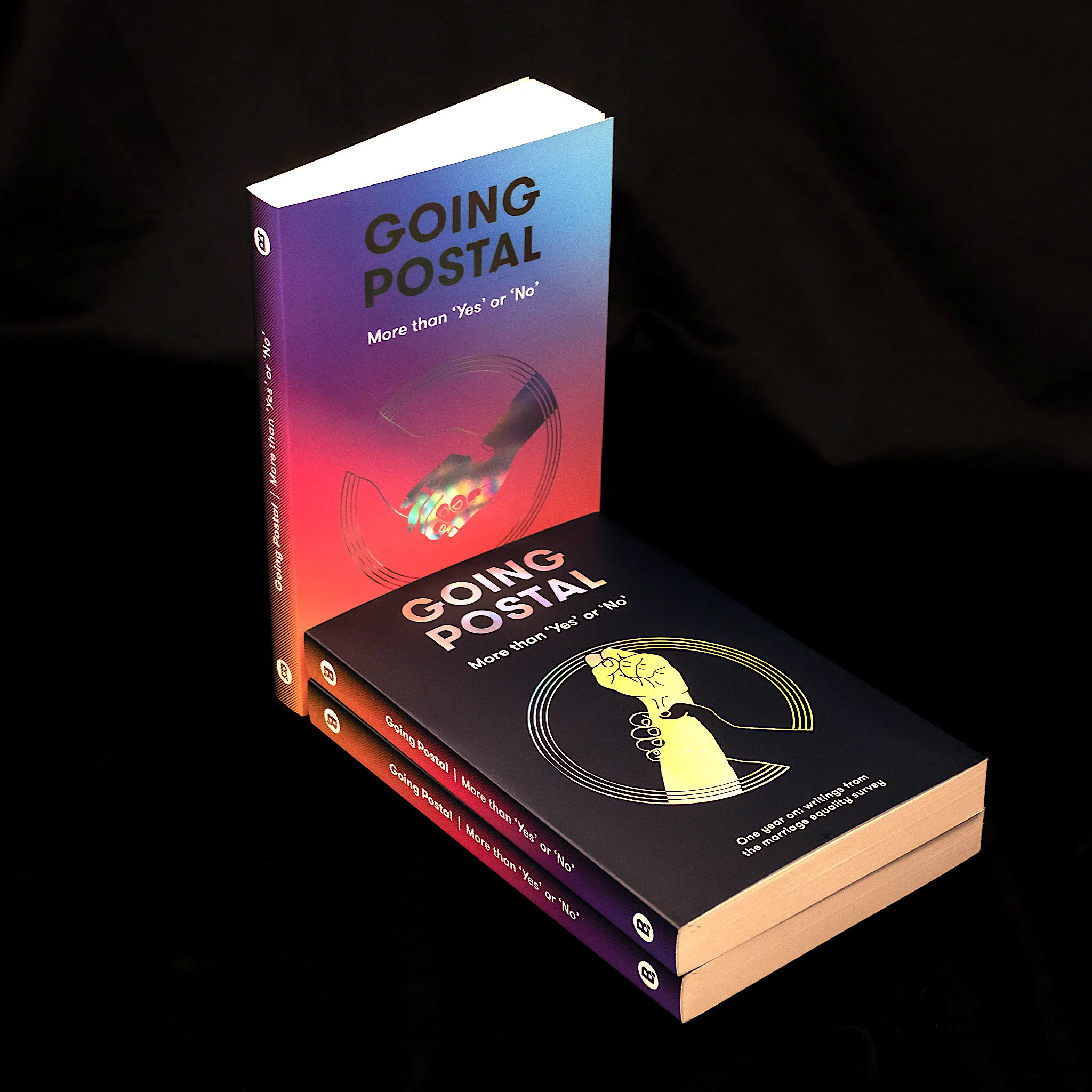 Going Postal: More than ‘Yes’ or ‘No’ edited by Quinn Eades and Son Vivienne “It’s an intersectional approach to queer liberation – filled with voices so clear and strong they counterbalance any temptation the white homosexual male might have to unfurl the 'mission accomplished' banner.” – The Guardian