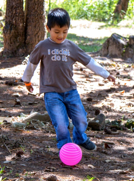 “I am feeling better all the time. Now I can play with my friends.”