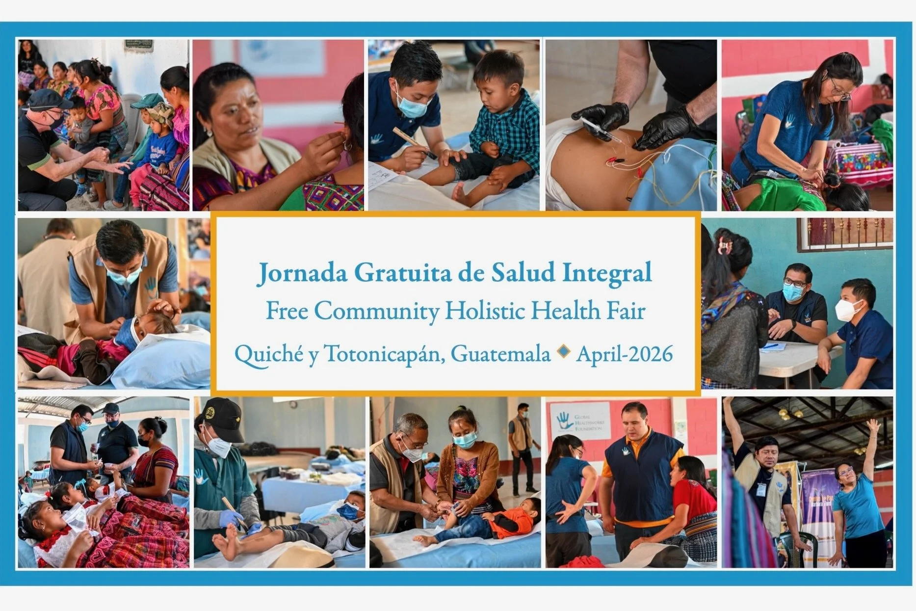 Jornada Gratuita de Salud Integral ◆ Quiché y Totonicipán, Guatemala ◆ April-2026