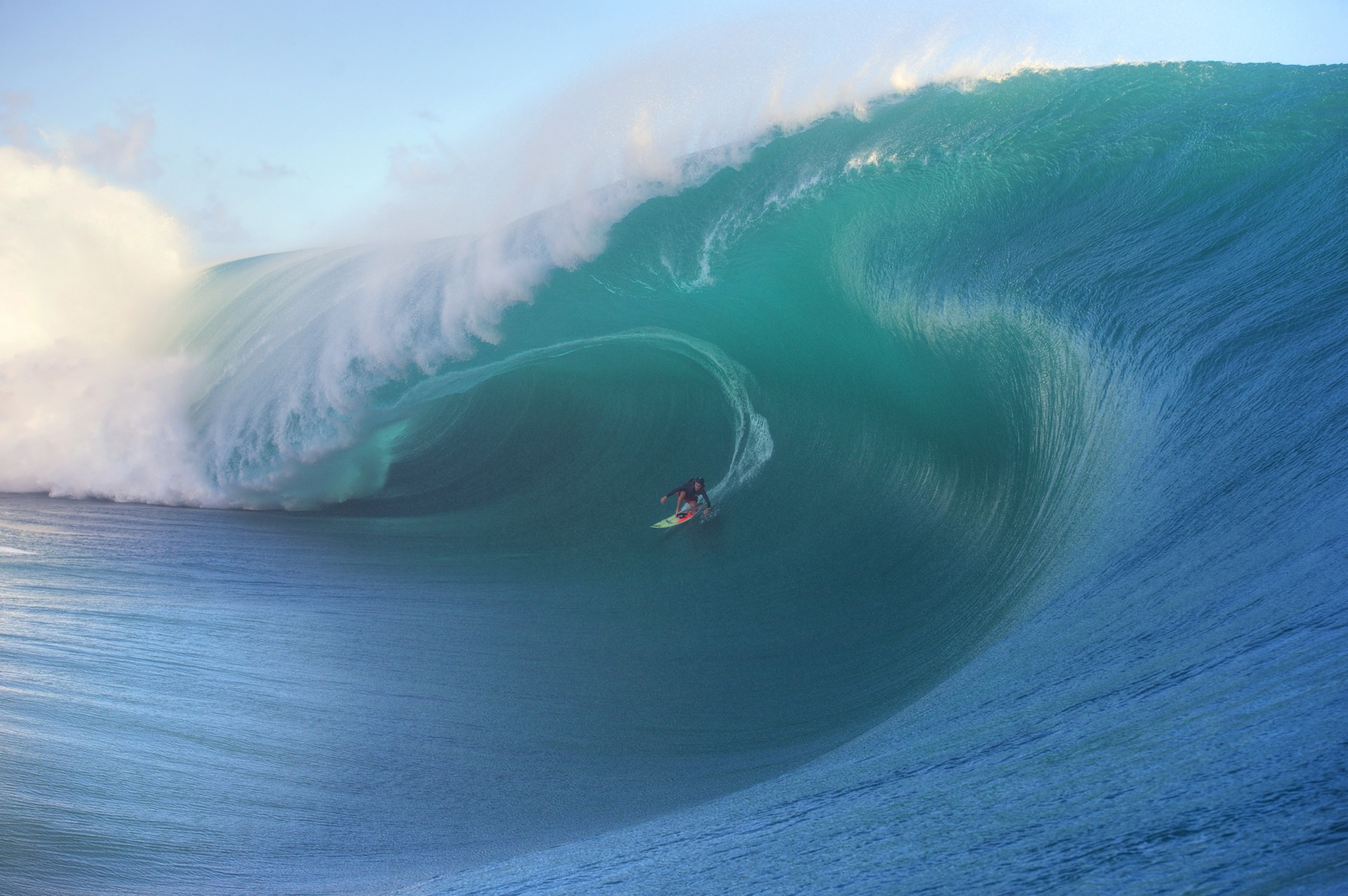 Keala's award-winning wave. Photo: Tim McKenna
