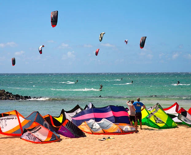 Maui kiting
