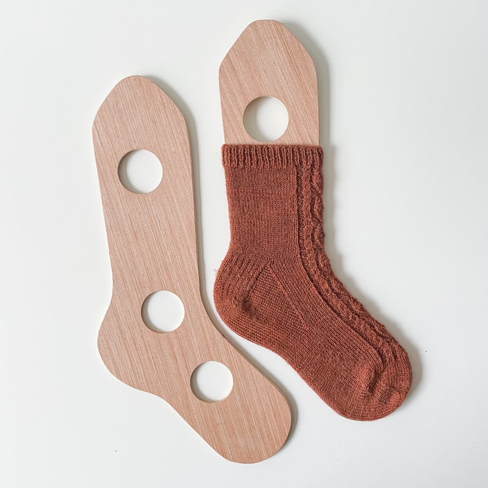 Wooden sock blockers / Circles
