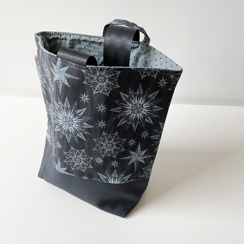 Stitched Below | Chicago Yarn Crawl Project Bags — Firefly Fiber Arts Studio