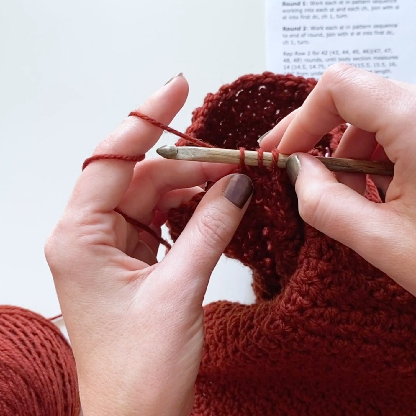 Beginning Crochet Supplies - Julie Measures