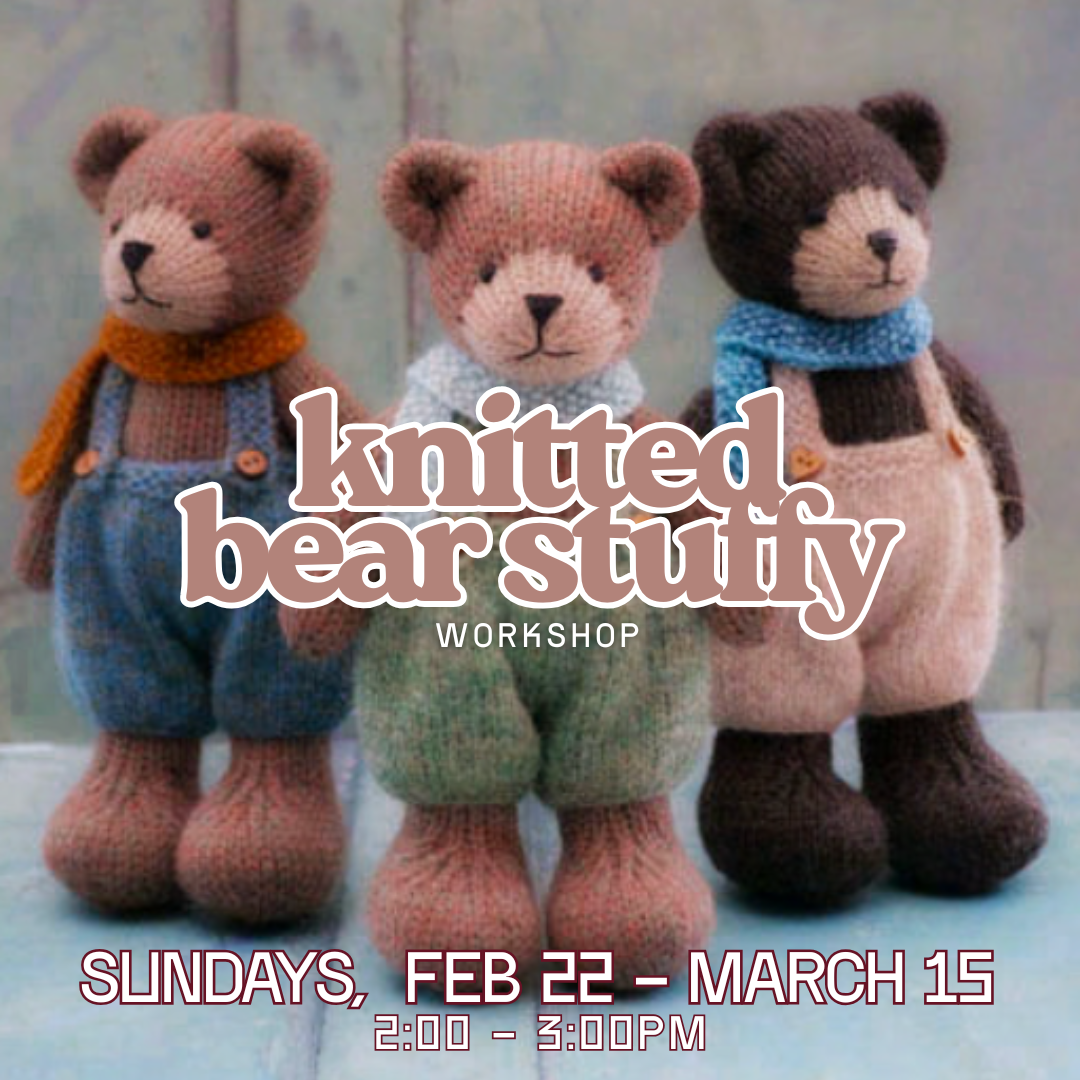 Knitted Bear Stuffy Workshop