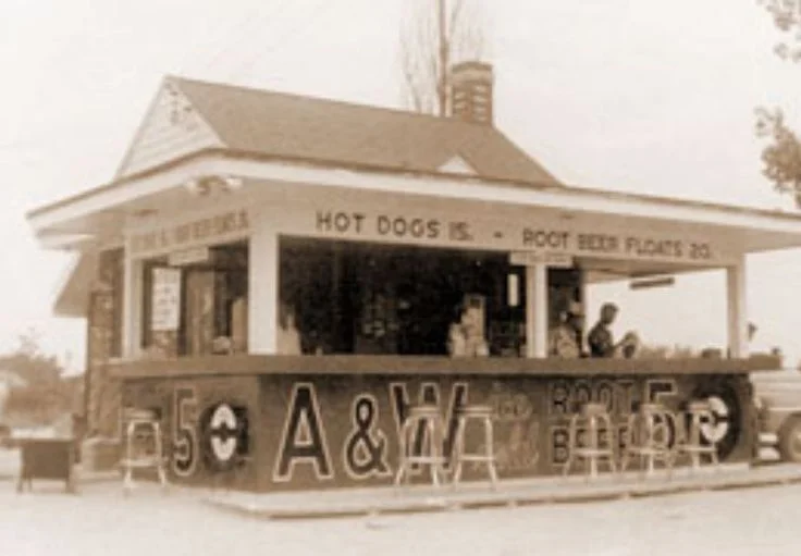 The first A&W Stand 