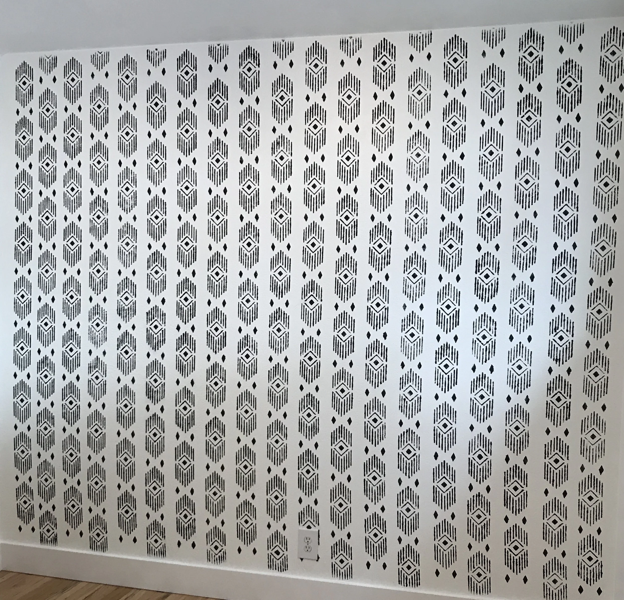 Aztec diamond stencil