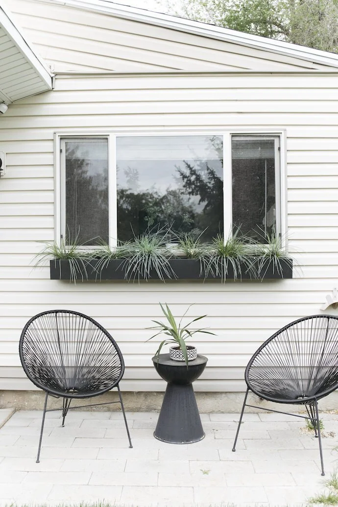 the exterior: before + after