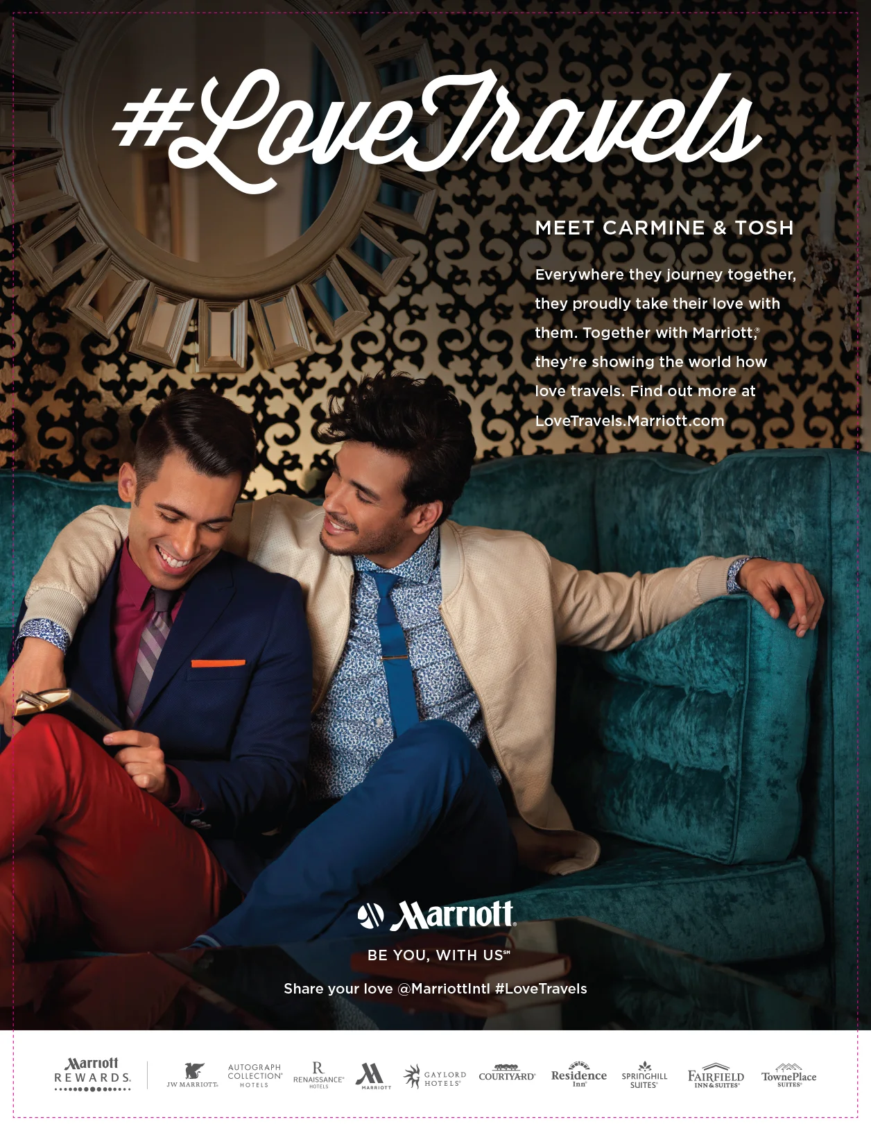 #LoveTravels with Carmine & Tosh