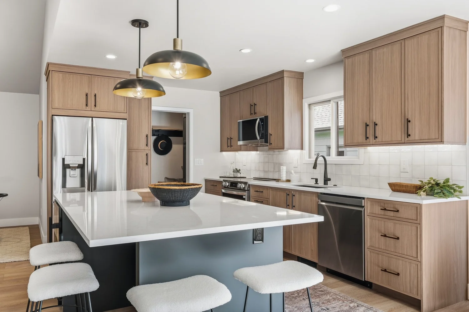 Custom cabinetry finish detail
