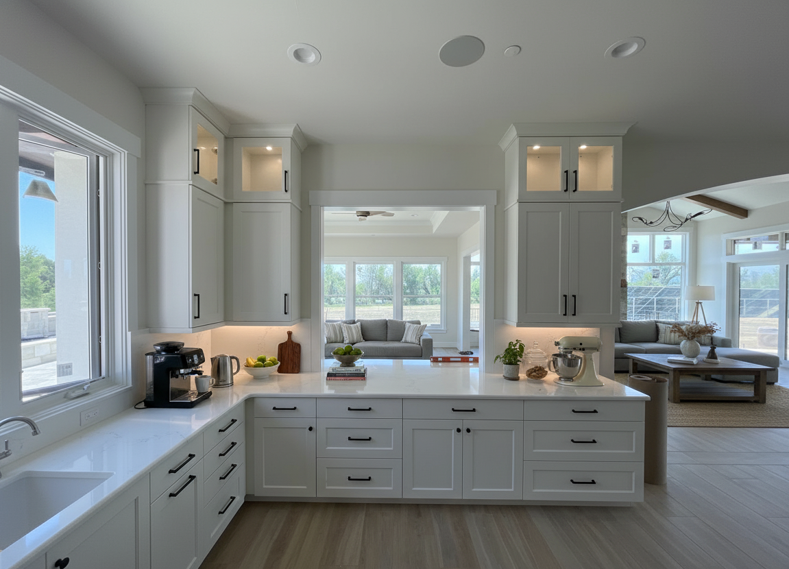 Garages cabinetry detail
