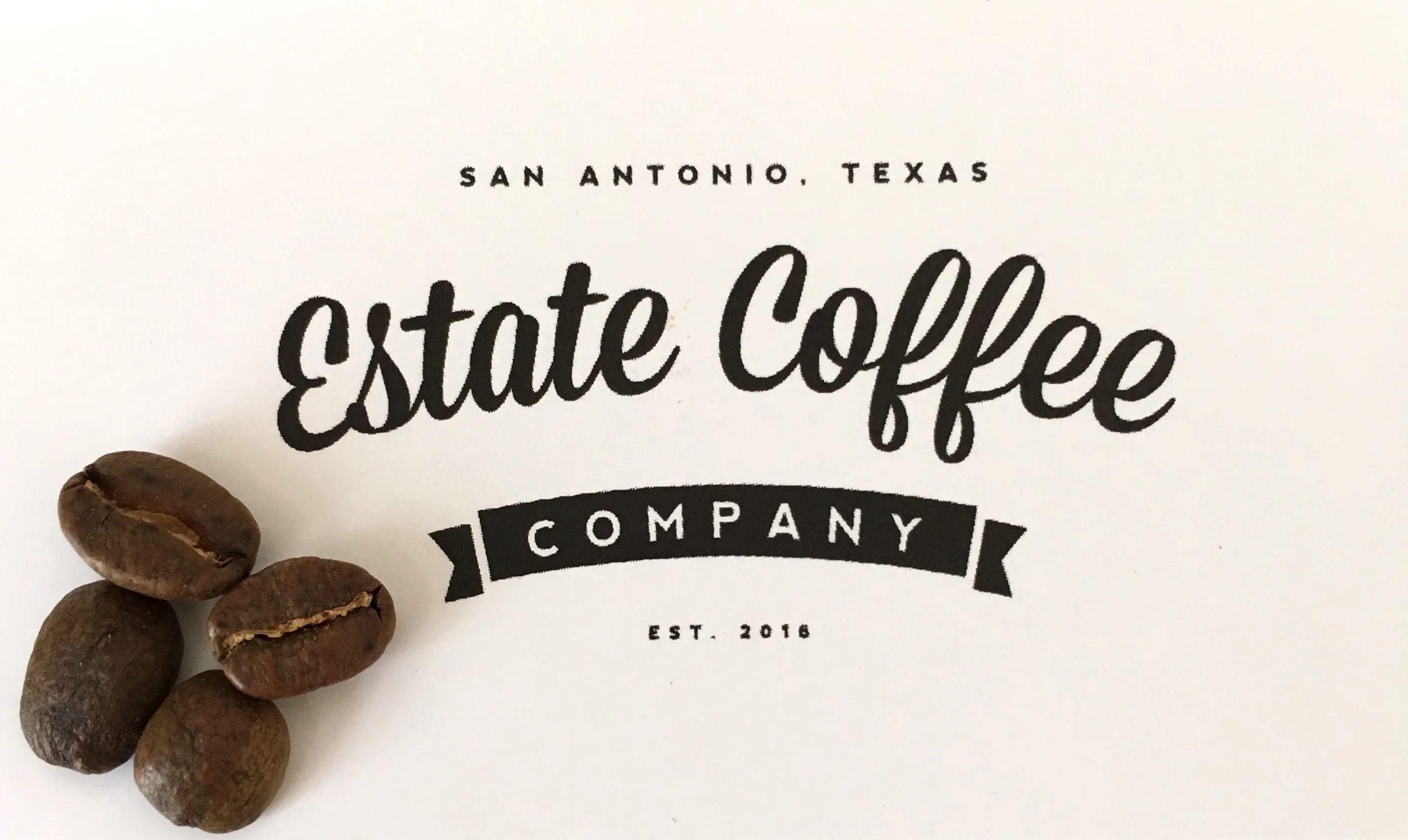 Business Card Along with Nebilyer Valley Beans