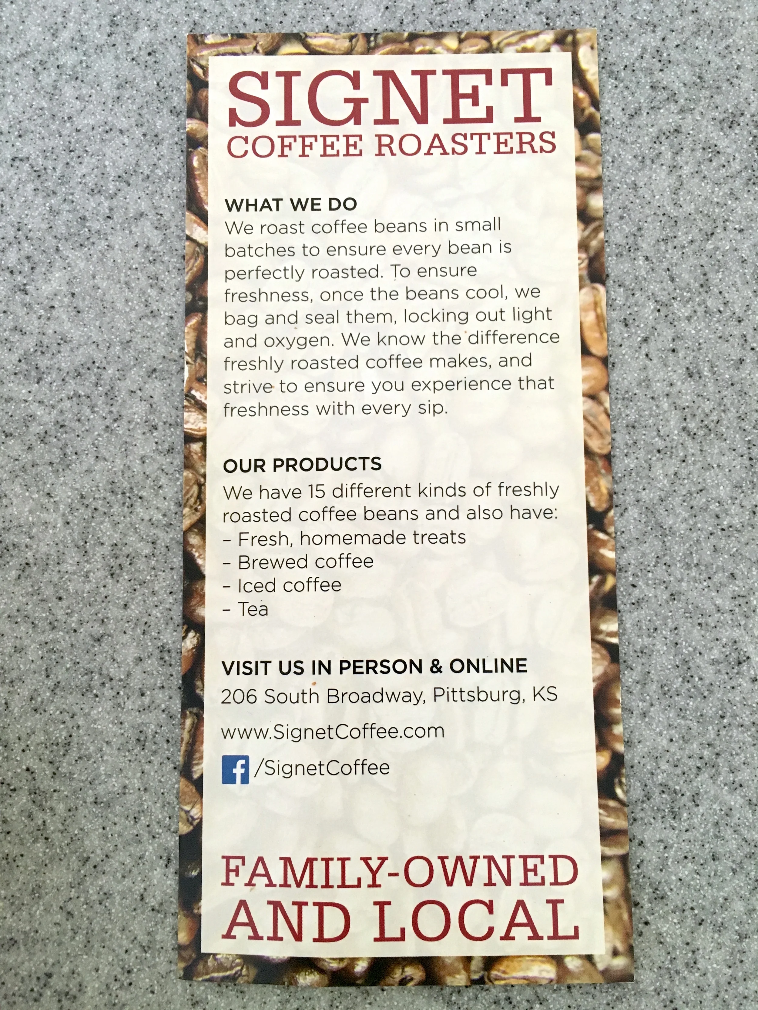 About the Company & Coffee