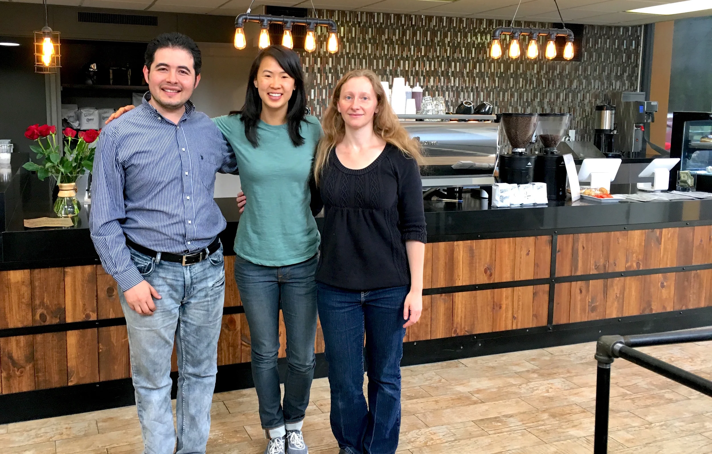 Owners, Mike and Yelena Rozeblum