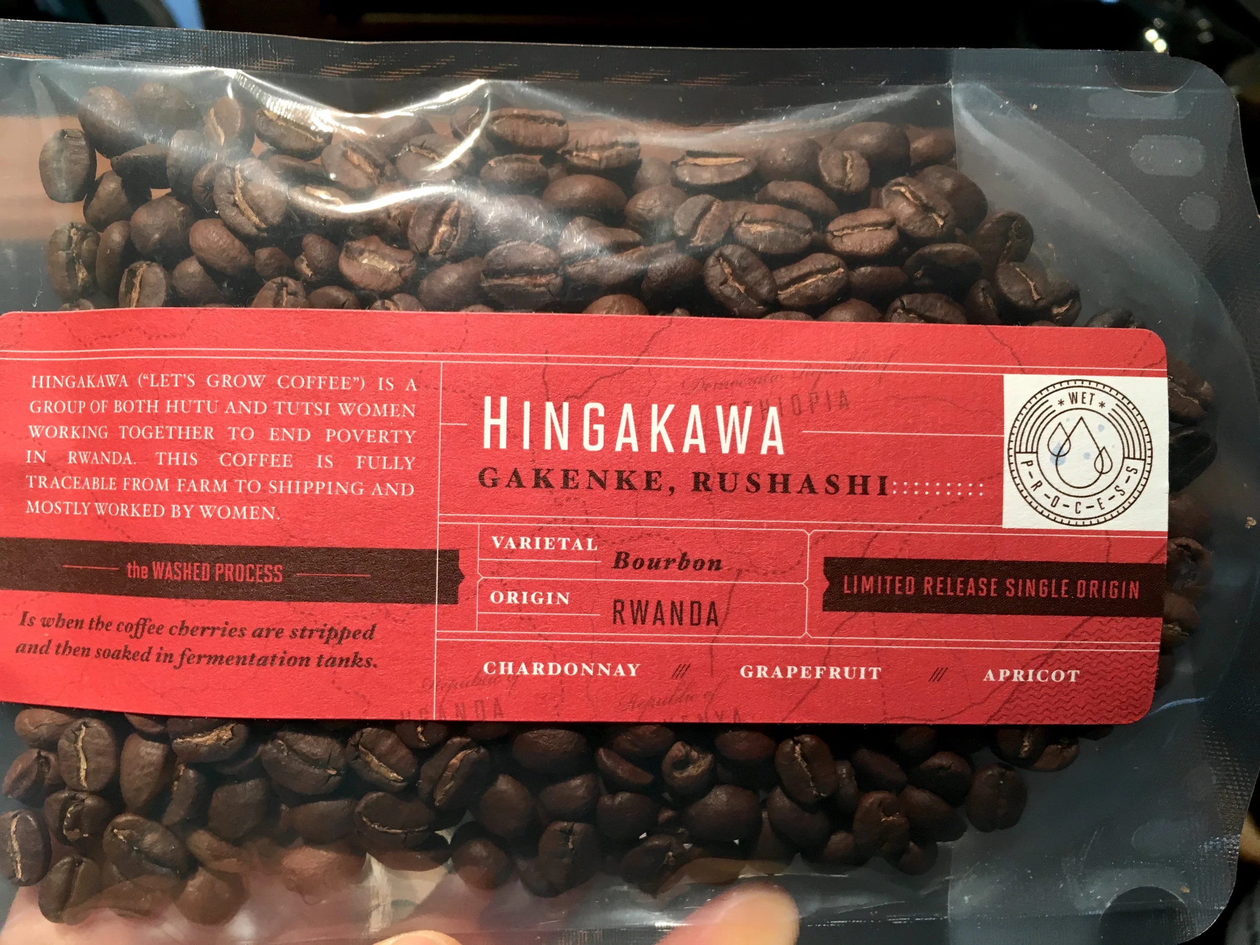 Torch Coffee Rwanda Hingakawa Information