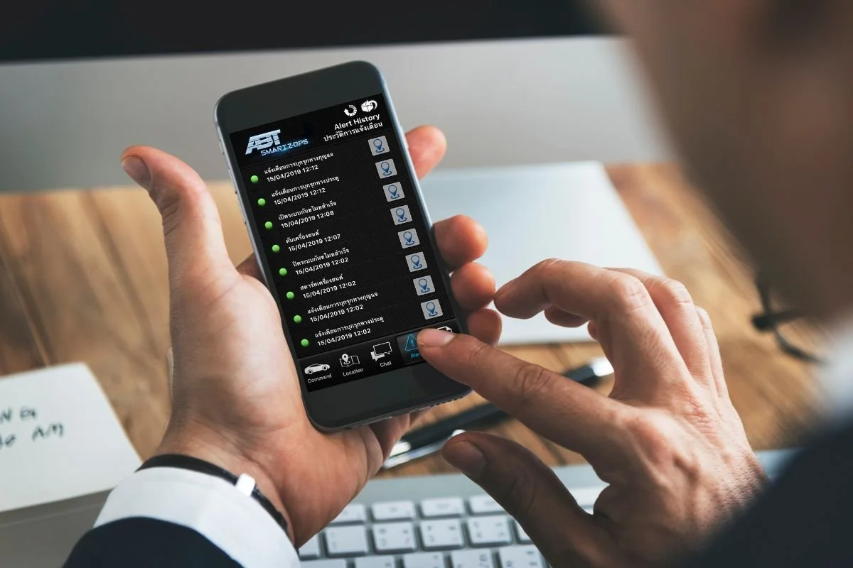 GPS ติดตามรถยนต์ ABT ติดตามตำแหน่งแบบเรียลไทม์ ดูผ่านแอป ABT Z รองรับทั้ง iOS และ Android เหมาะกับการใช้งานในประเทศไทย