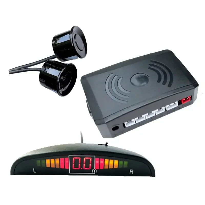 ABT Back Up Twin Parking Sensor เซนเซอร์ตรวจจับสิ่งกีดขวาง ป้องกันการชนถอย พร้อมจอบอกระยะ