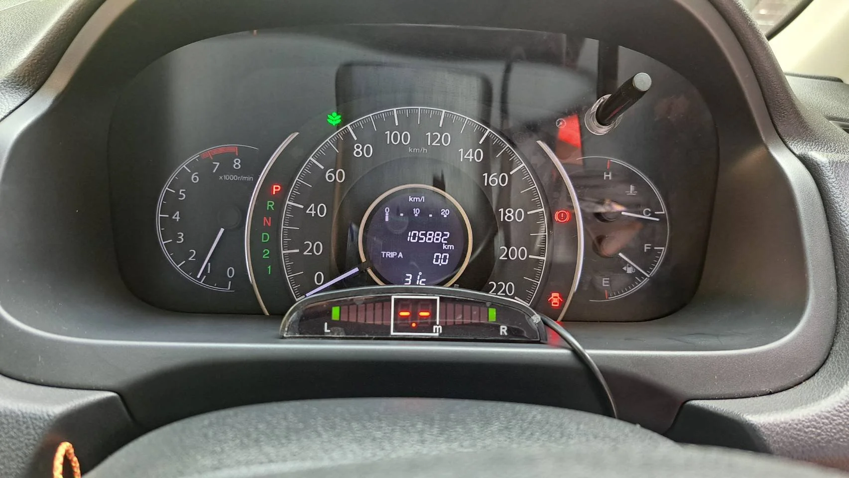 อุปกรณ์กะระยะถอยหลัง เซ็นเซอร์เตือนถอย ป้องกันการถอยจอด หัวเซ็นเซอร์กันน้ำ 100% พร้อมข้อต่อกันน้ำ